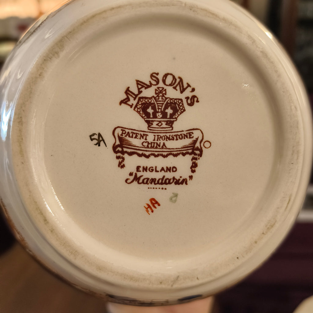Mason's Ironstone Hand-Painted Ginger Jar