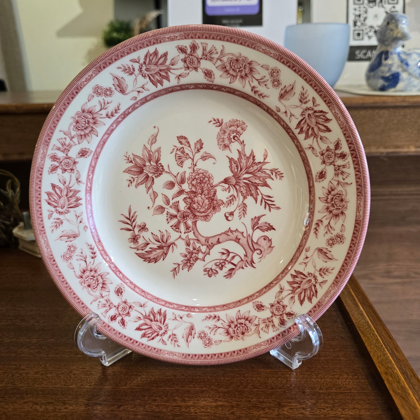 Churchill Breakfast Plate Cranberry (20cm)