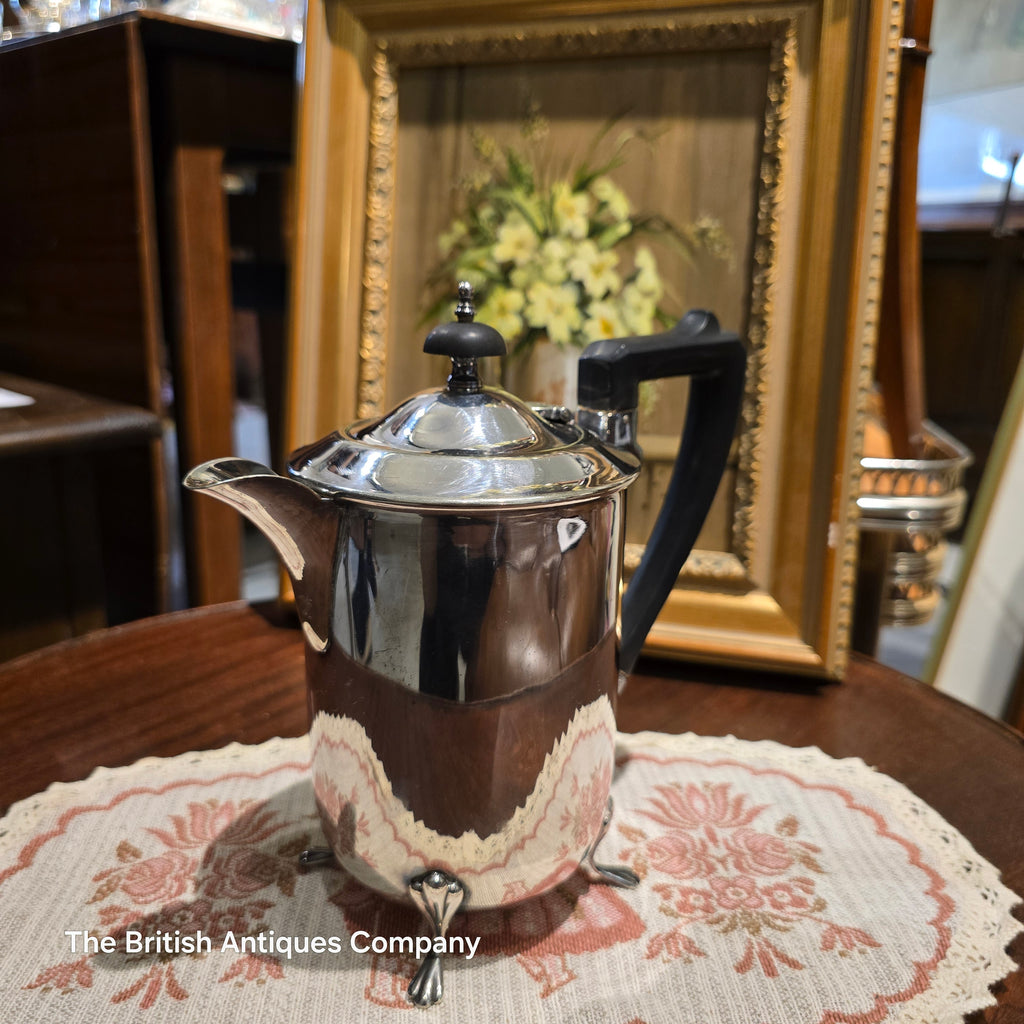 Vintage Silver-Plated Coffee Pot