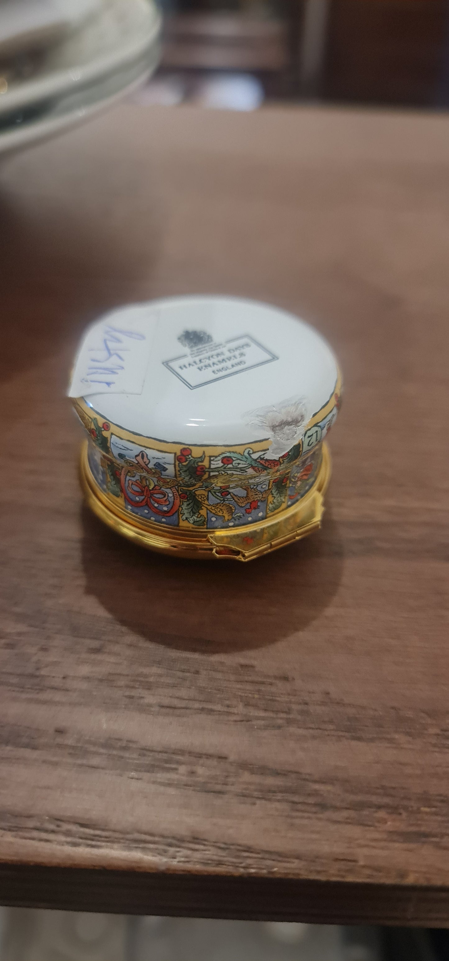 Halcyon Days Enamels rare salesmen sample