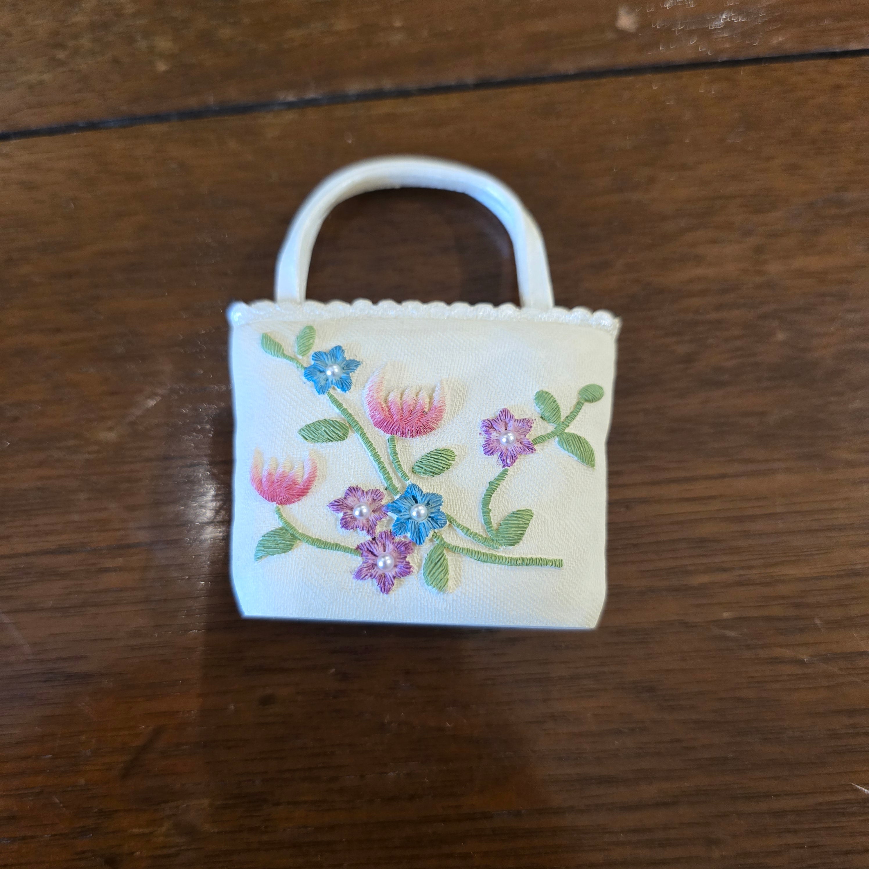 Ceramic Handbag Trinket