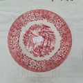 Vintage British Anchor Ironstone cranberry pasta bowl