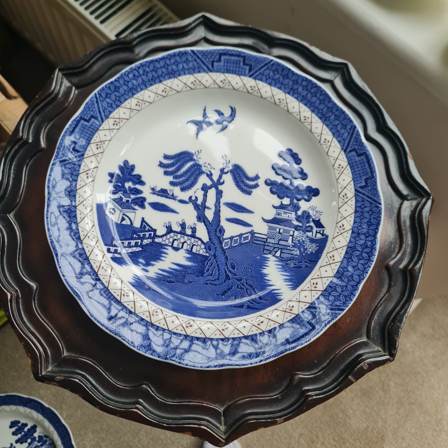 Big Royal Doulton old willow dinner plate -27cm