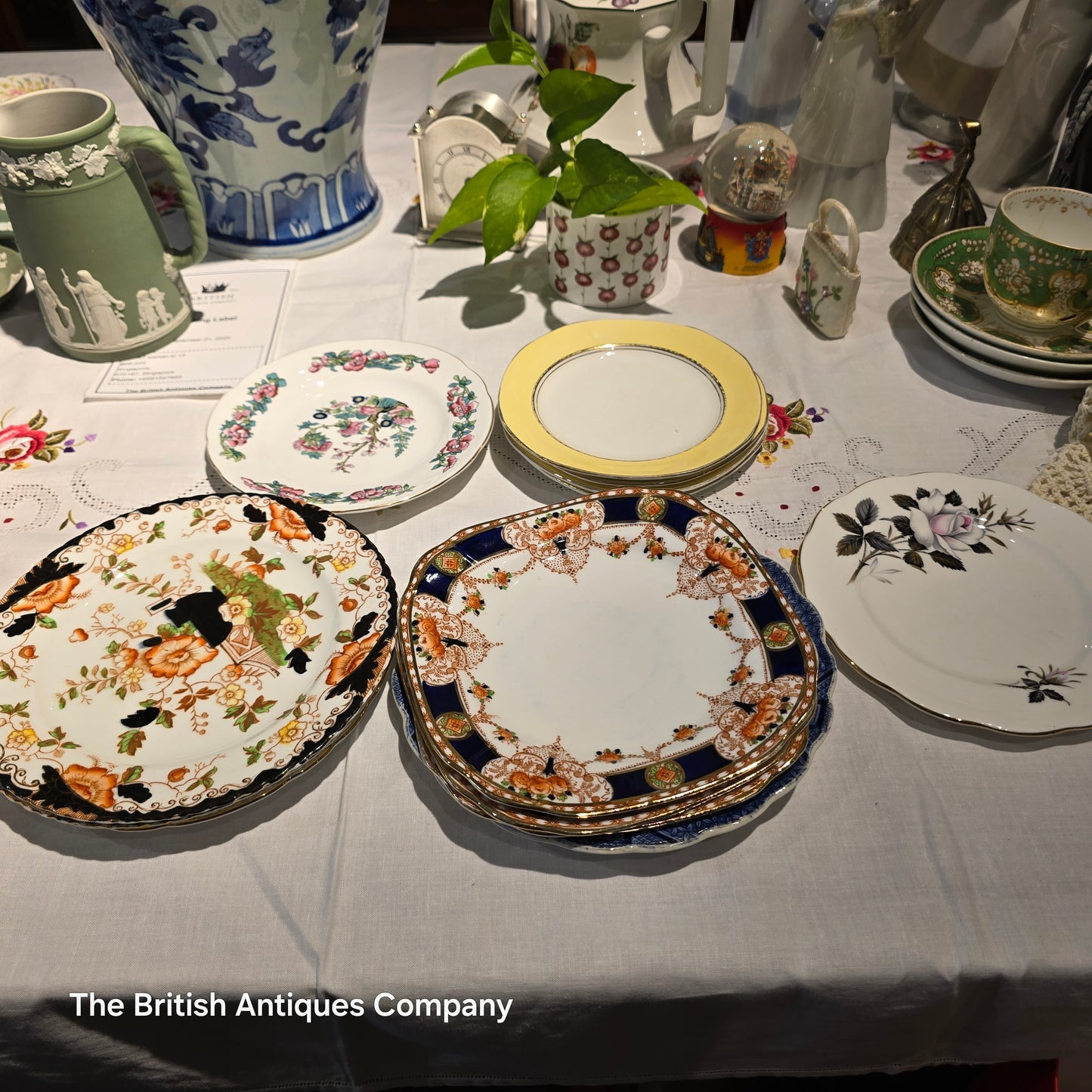 Collection of Assorted Cake Plates (Various Brands Group 1)