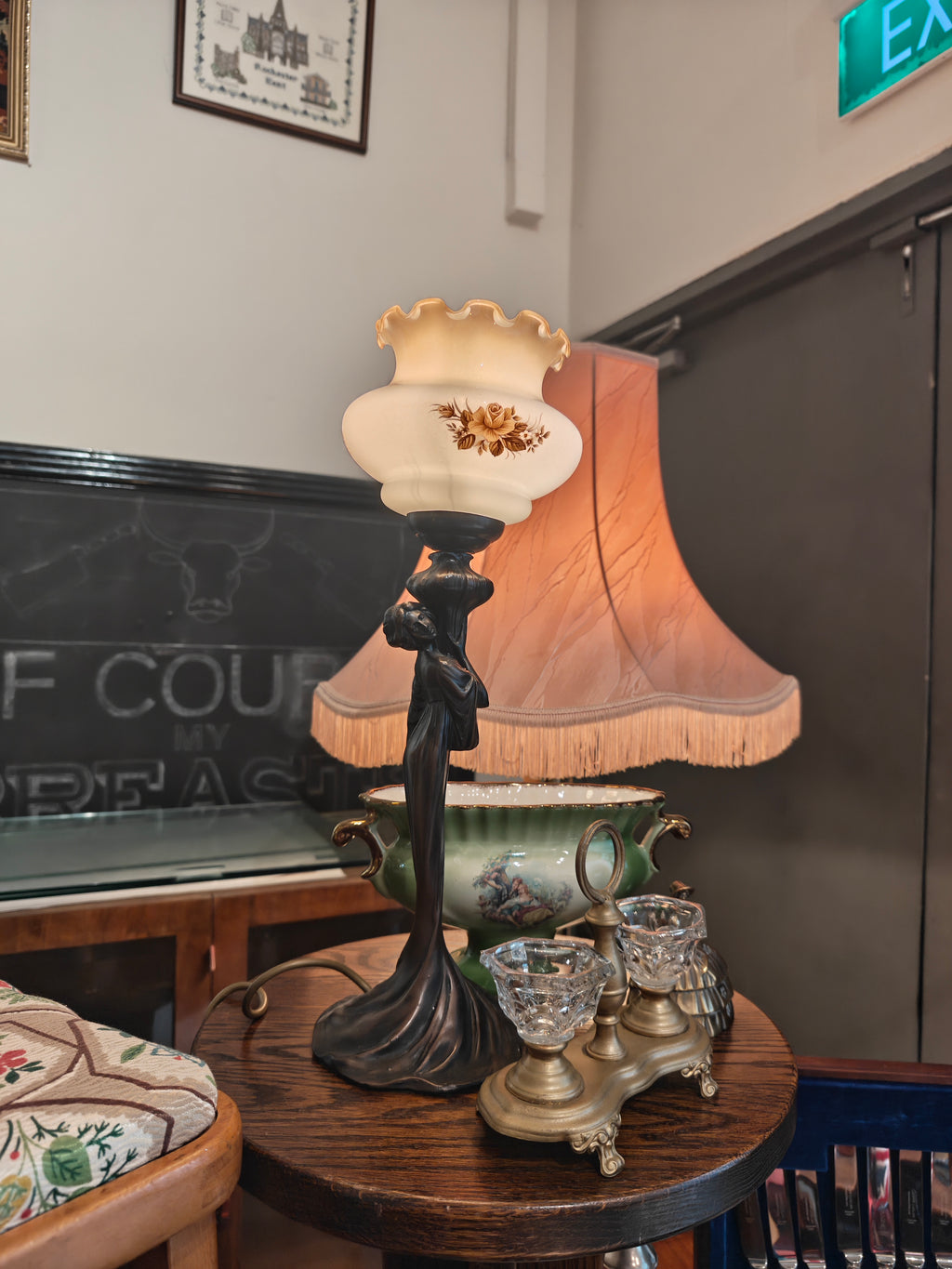 Art Nouveau table lamp