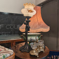 Vintage Art Nouveau Table Lamp | Early 20th Century Style