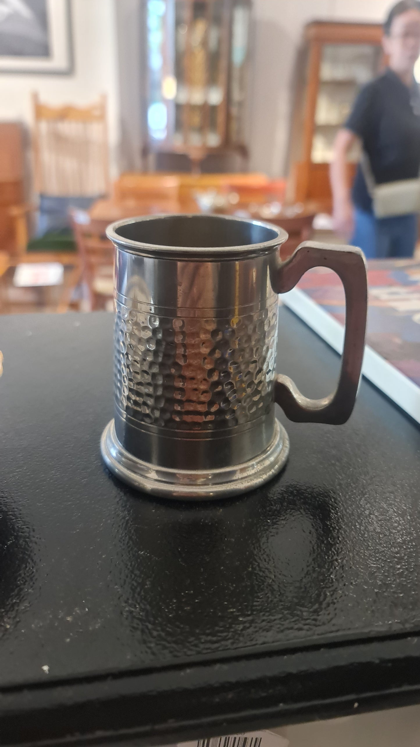 Vintage pewter mug