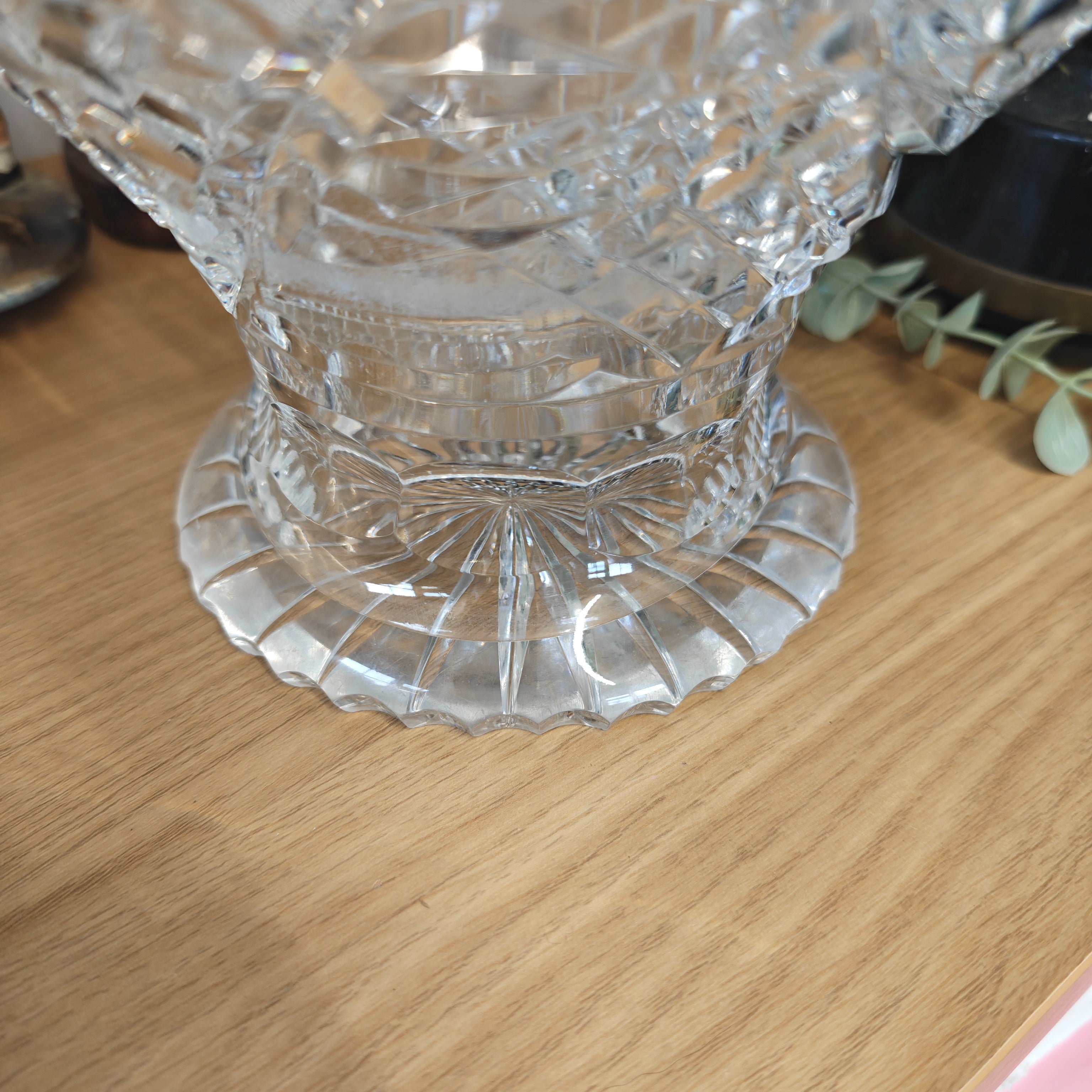 Amazing Waterford big crystal bowl -27x 18 cm