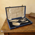 Vintage silver plated serving set