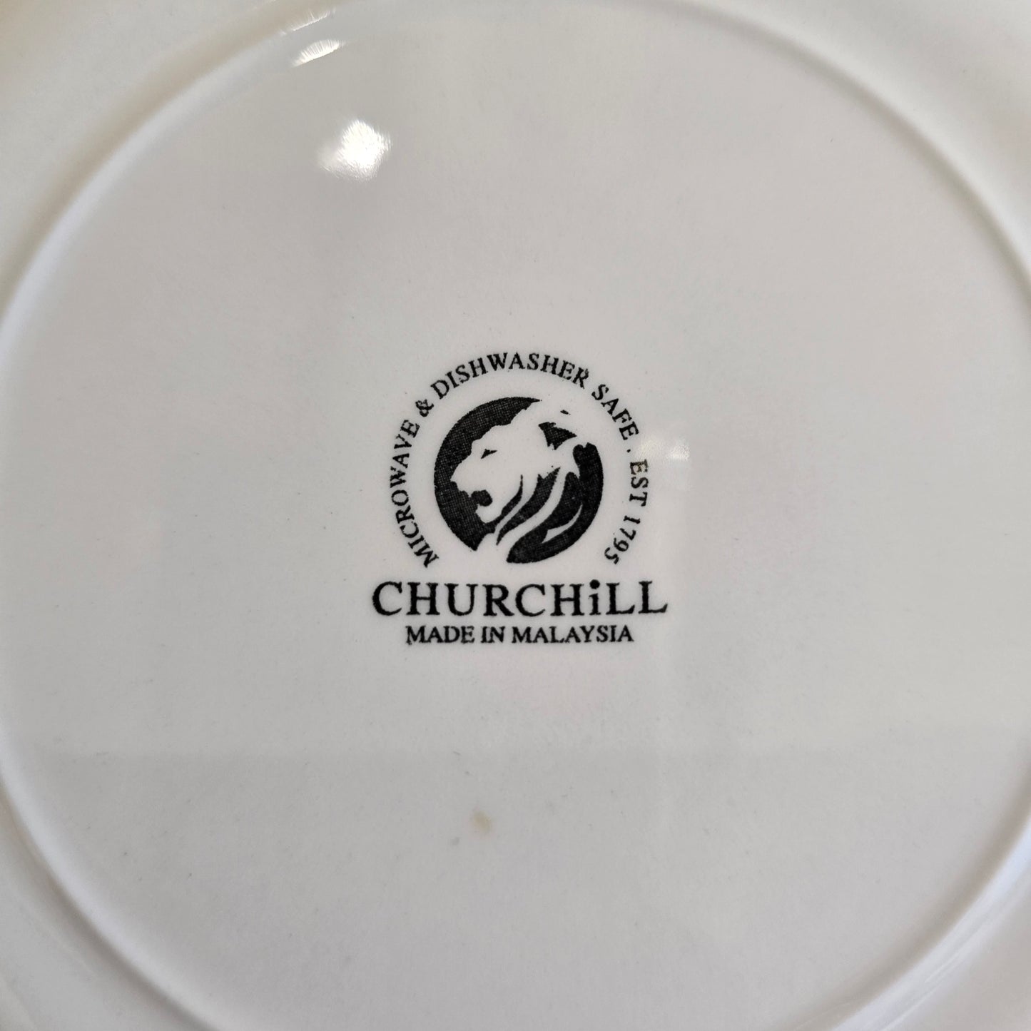 Churchill Breakfast Plate Cranberry (20cm)