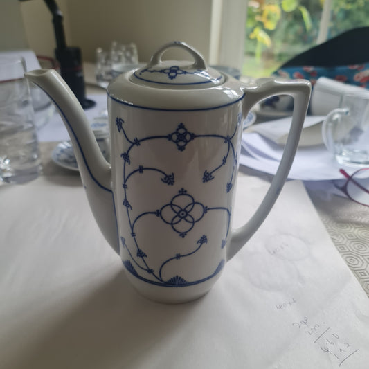 Germany Jasger Esienberg blue Copenhagen design coffee pot