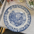 British Anchor English country scene big platter