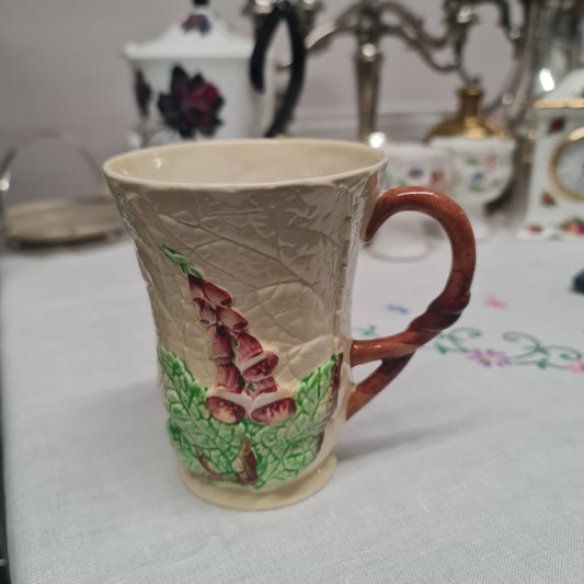 Carlton Ware Yellow 'Foxglove' Chocolate Mug c1939