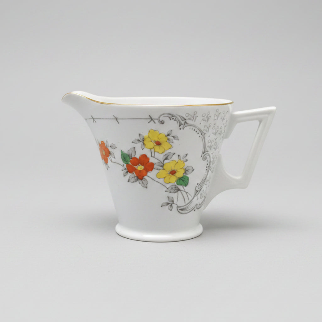 Osborne China "Springdale" Vintage Hand-Painted Teaware