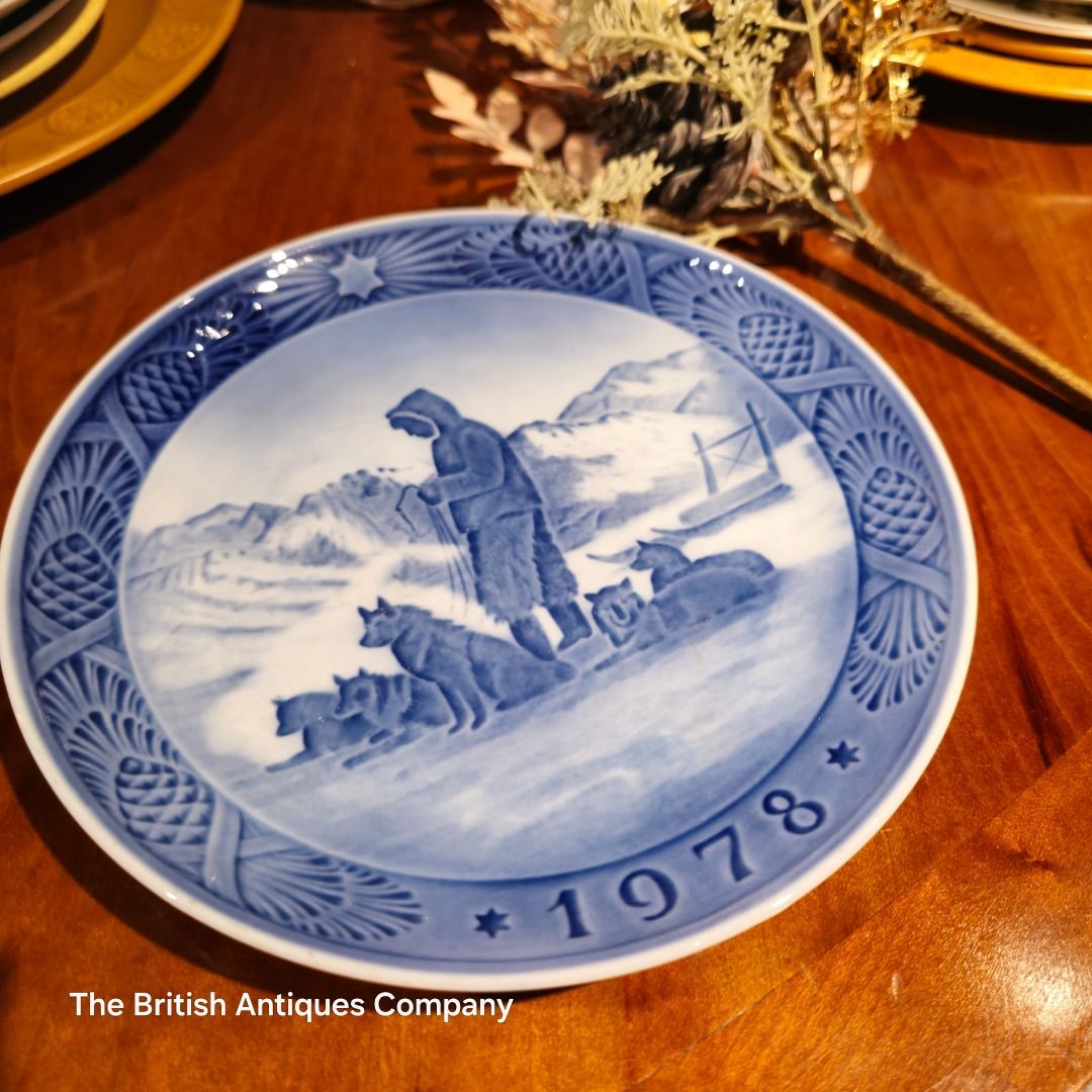 Royal Copenhagen collectible plate from 1977, 1978, and 1979 celebrate legacy, discovery, and timeless art