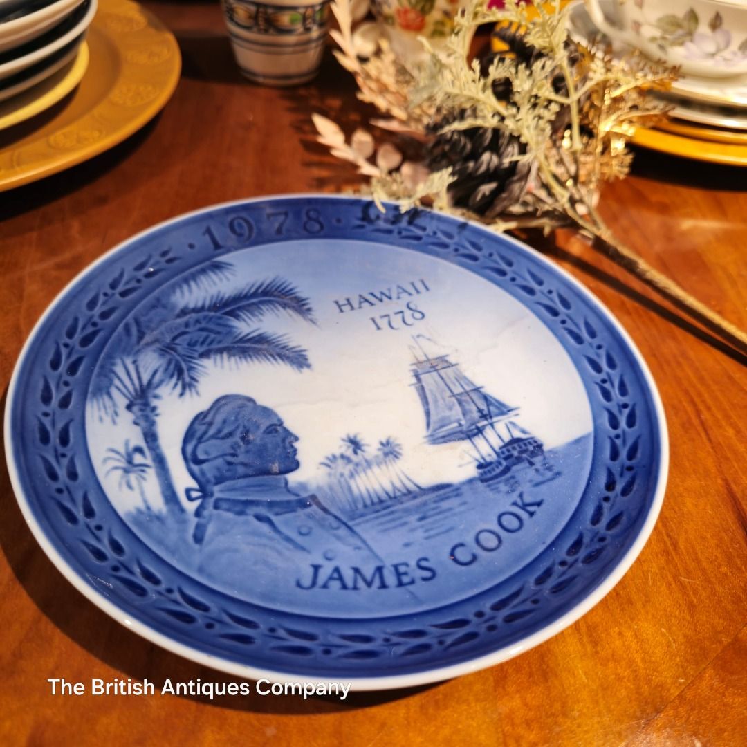 Royal Copenhagen collectible plate from 1977, 1978, and 1979 celebrate legacy, discovery, and timeless art