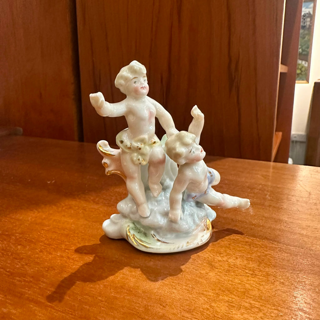 Meissen Style Porcelain Children Figurine