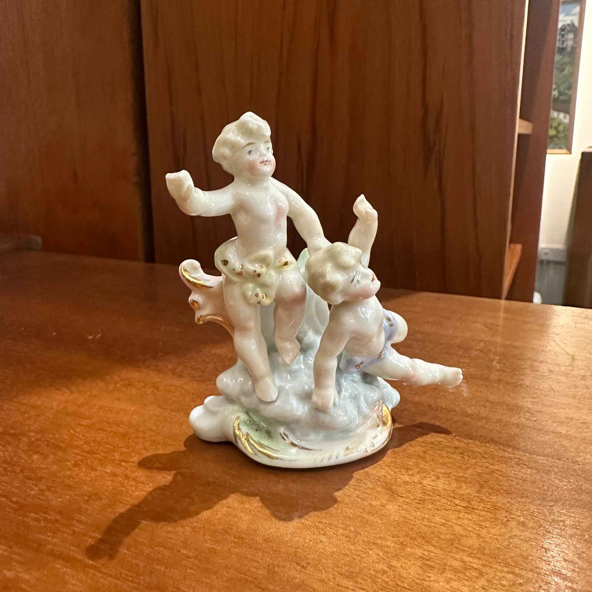 Meissen Style Porcelain Children Figurine