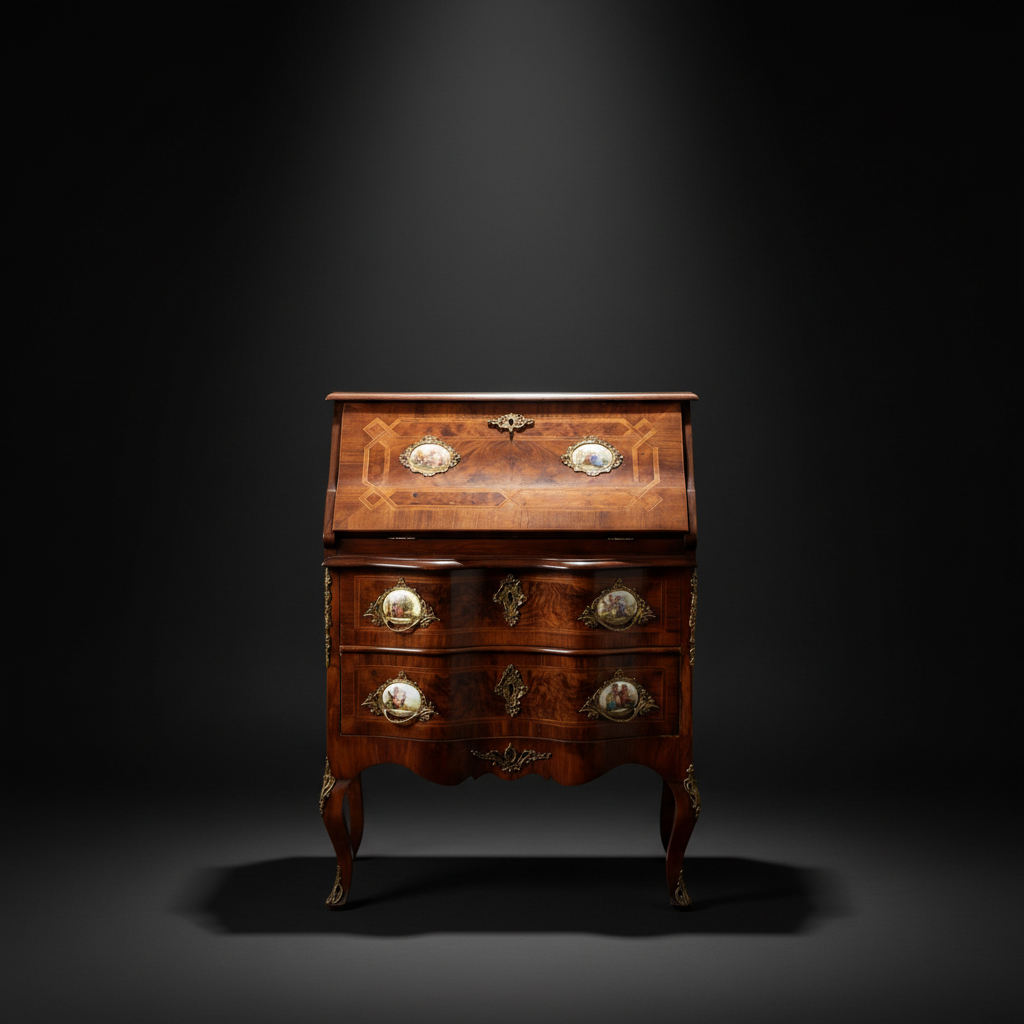 Victorian French Louis VX Style Writing Bureau