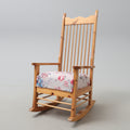 Vintage Swedish mid-century pine rocking chair 1960 Likely by designer Ynge Ekstrom