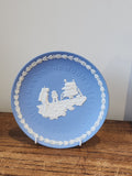 Wedgwood Blue Apollo Moon Landing Plate