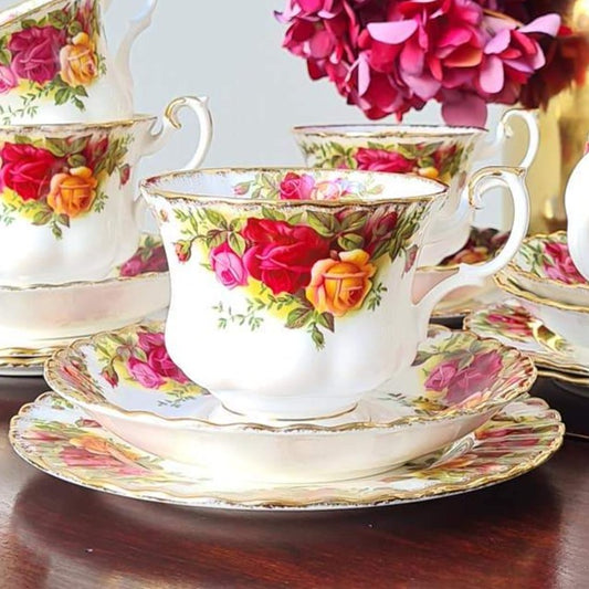 Vintage Royal Albert Old Country Roses Vintage Tea Cup