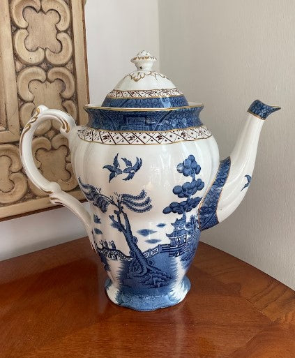 Booths Real Old Willow coffee pot