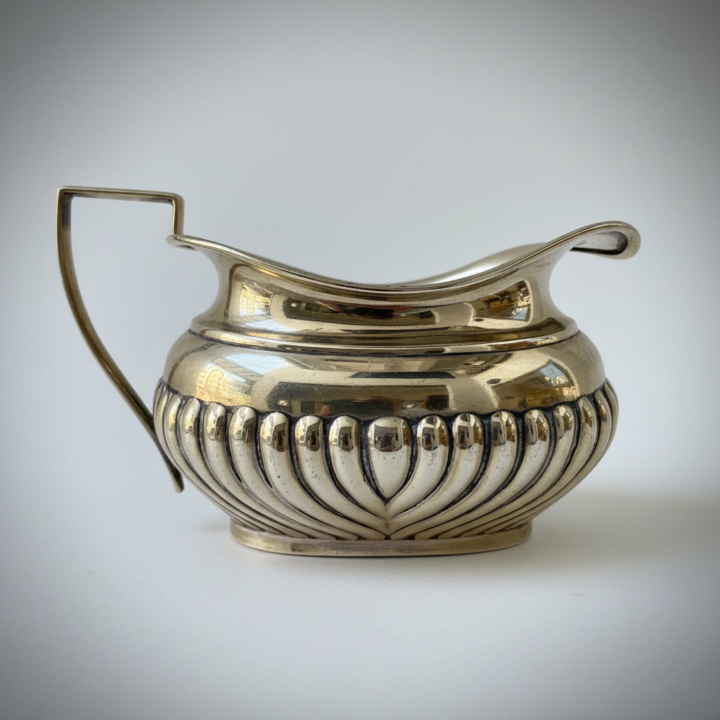 Georgian period Silver Plated Milk Jug 