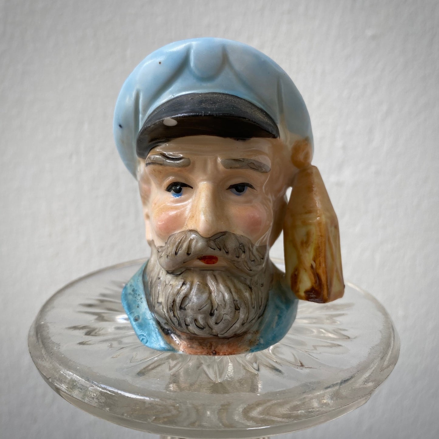 Vintage English Toby Jug featuring a Sea Captain character