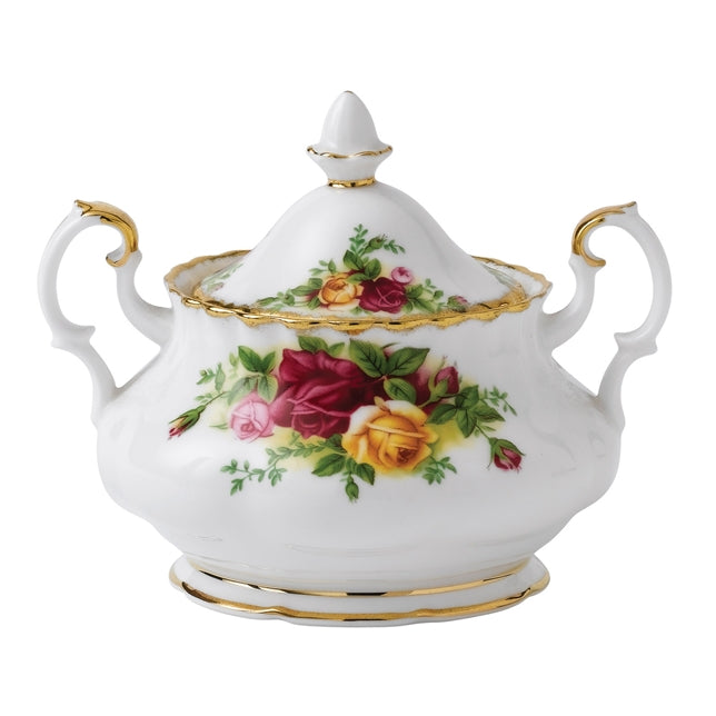 Royal Albert Old Country Roses Covered Sugar Bowl- BRAND NEW