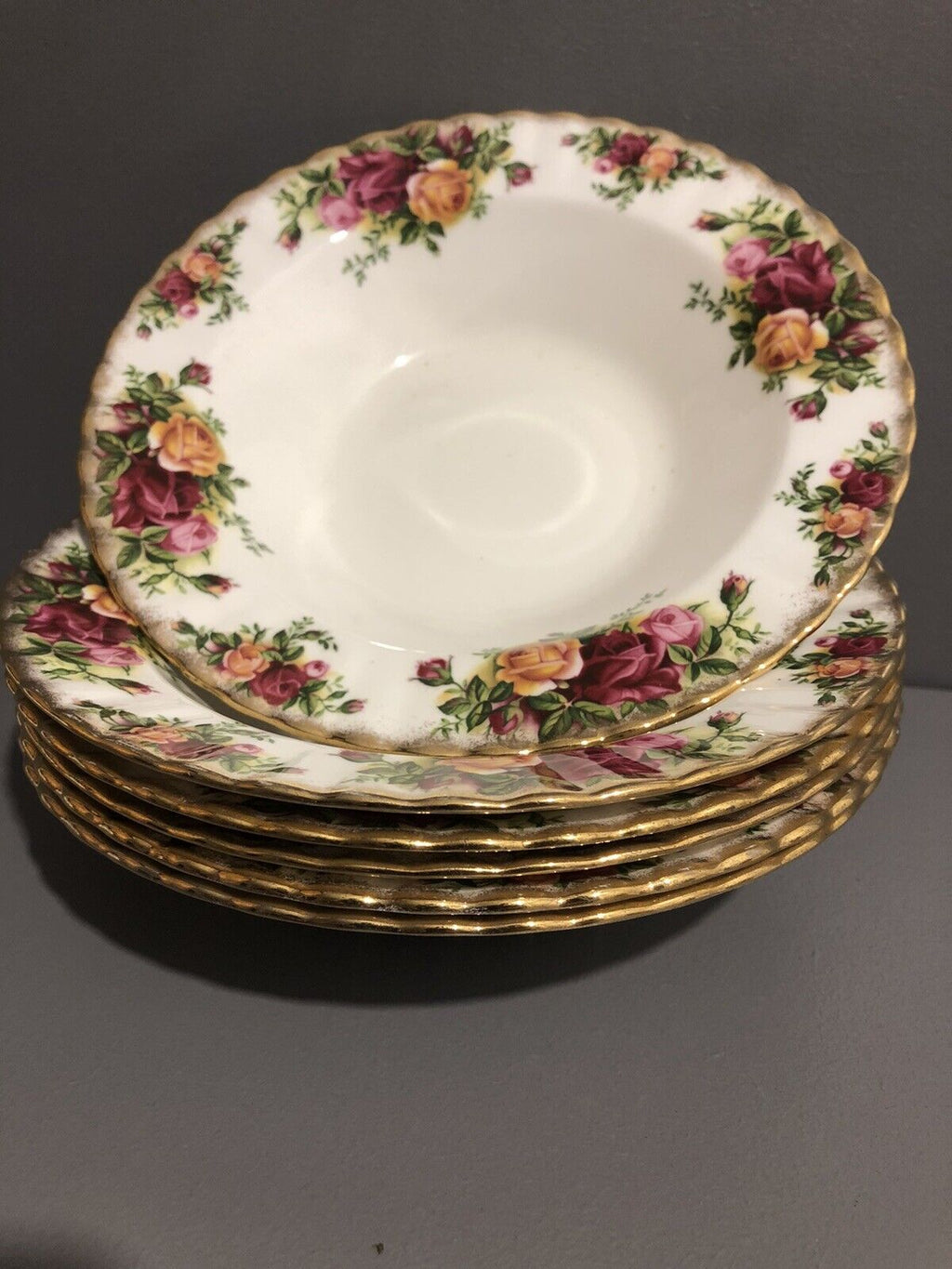 Royal Albert Pasta Bowl/ Soup Bowl with Rim