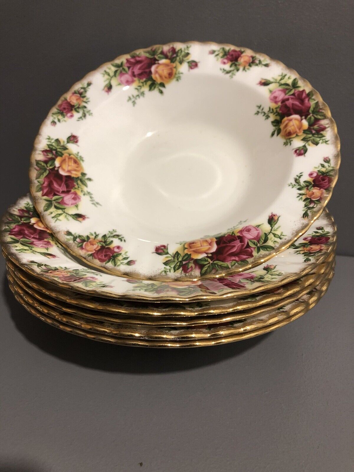 Royal Albert Pasta Bowl/ Soup Bowl with Rim