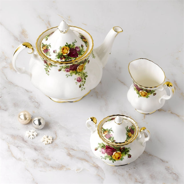 Royal Albert Old Country Roses Vintage Teapot