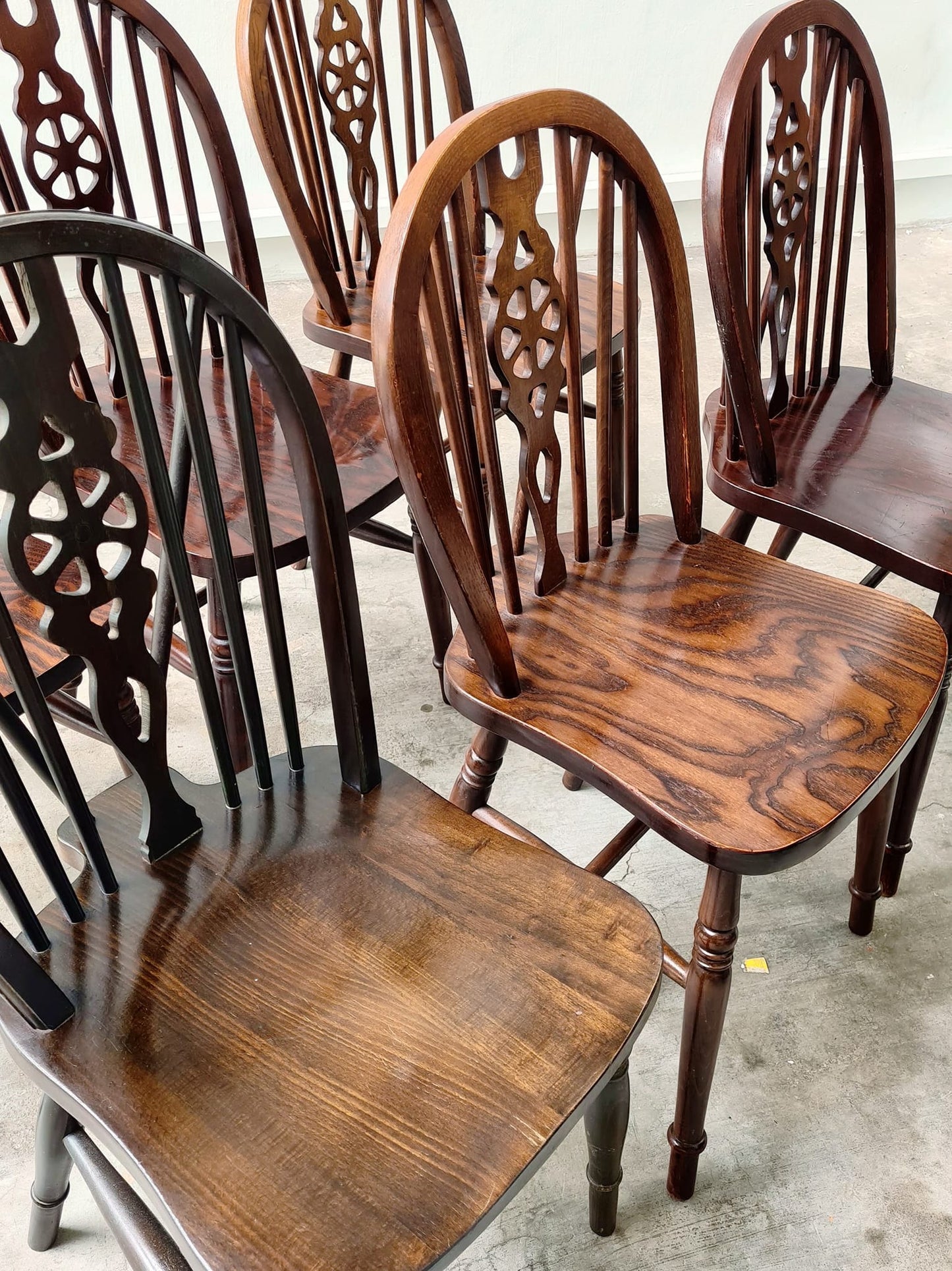 Vintage Spindle Oak dinning Chair