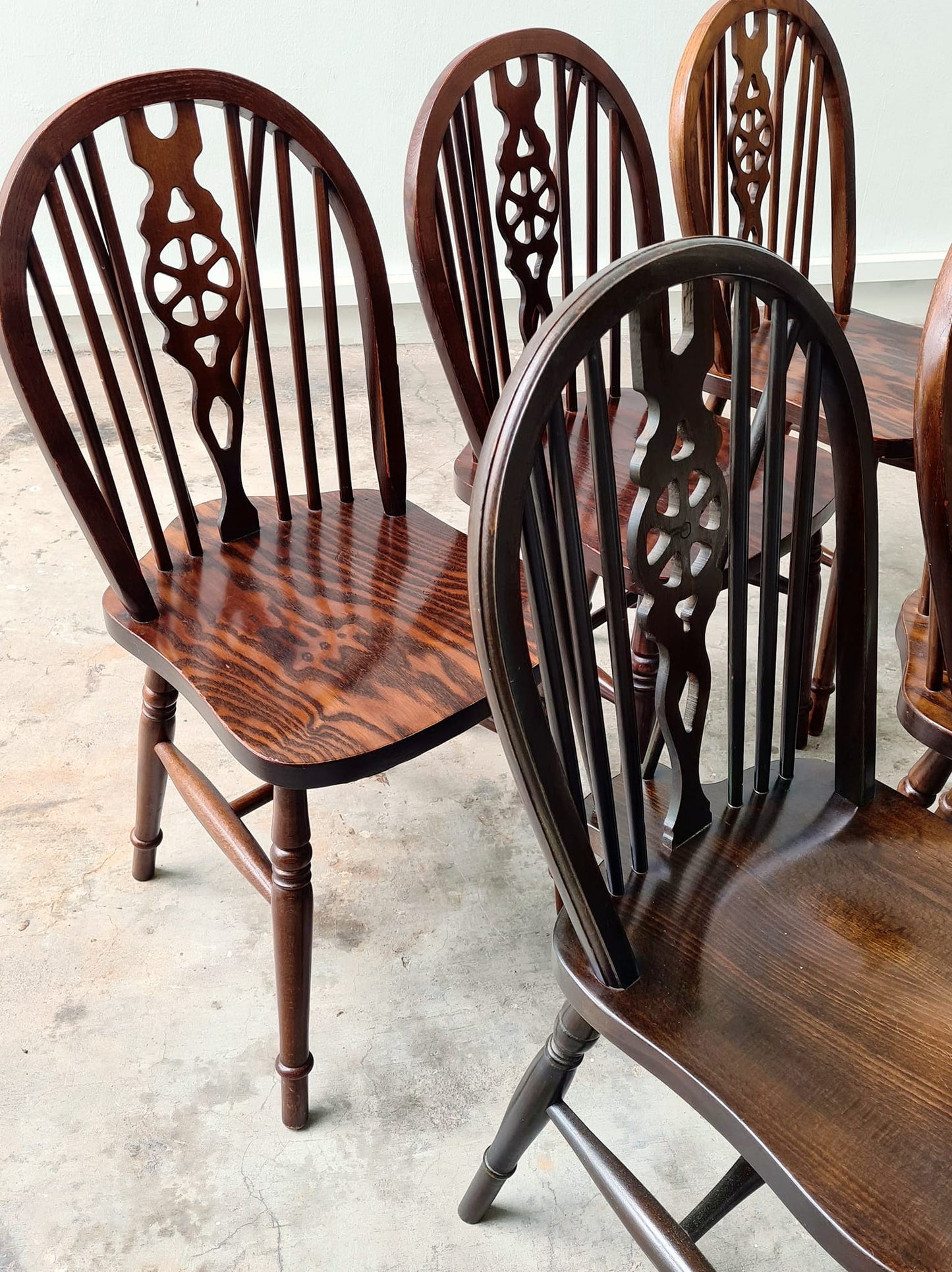Vintage Spindle Oak dinning Chair