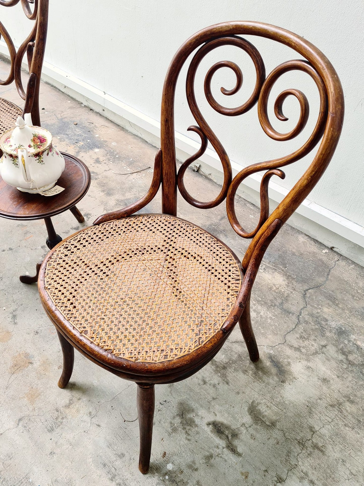 Vintage Thronet Bentwood chair imported from England