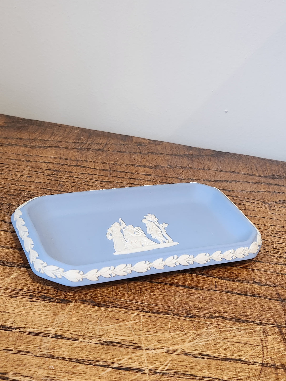 Wedgwood Jasperware rectangle Tinket dish 