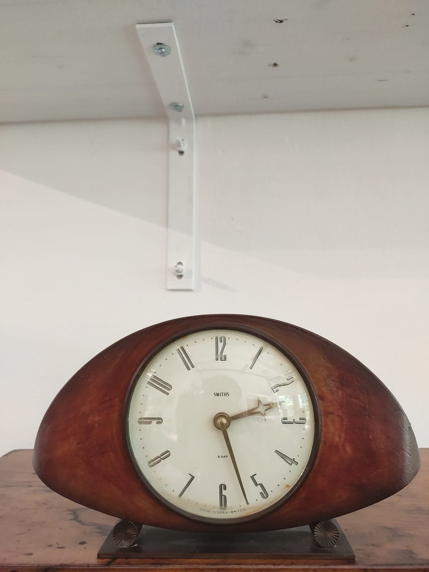 Vintage Smith table clock #vintageclock 