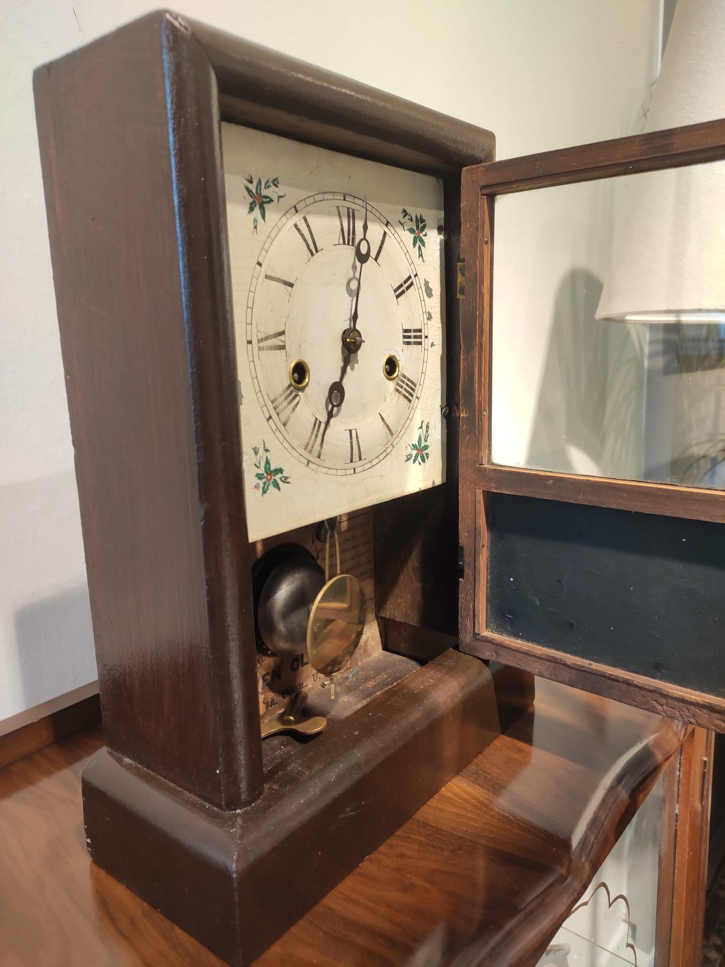 1816 New heaven antique vintage clock co