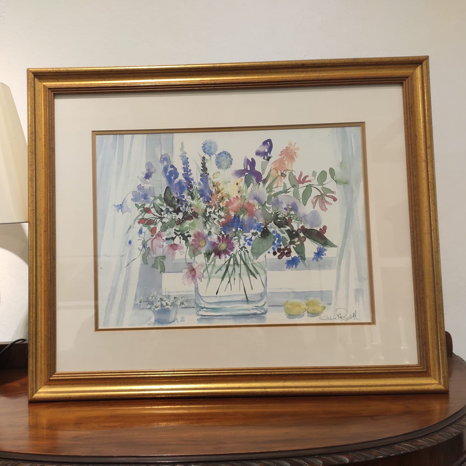 Summer Splendor Water Painting by Celia Russell