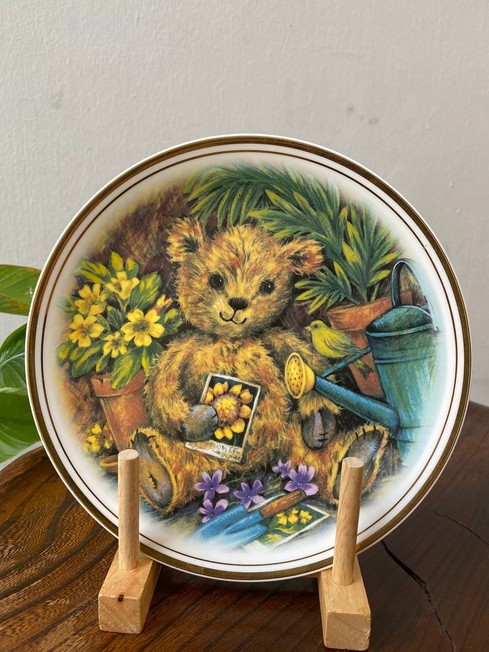 Little Drummer Bear Collector Plate